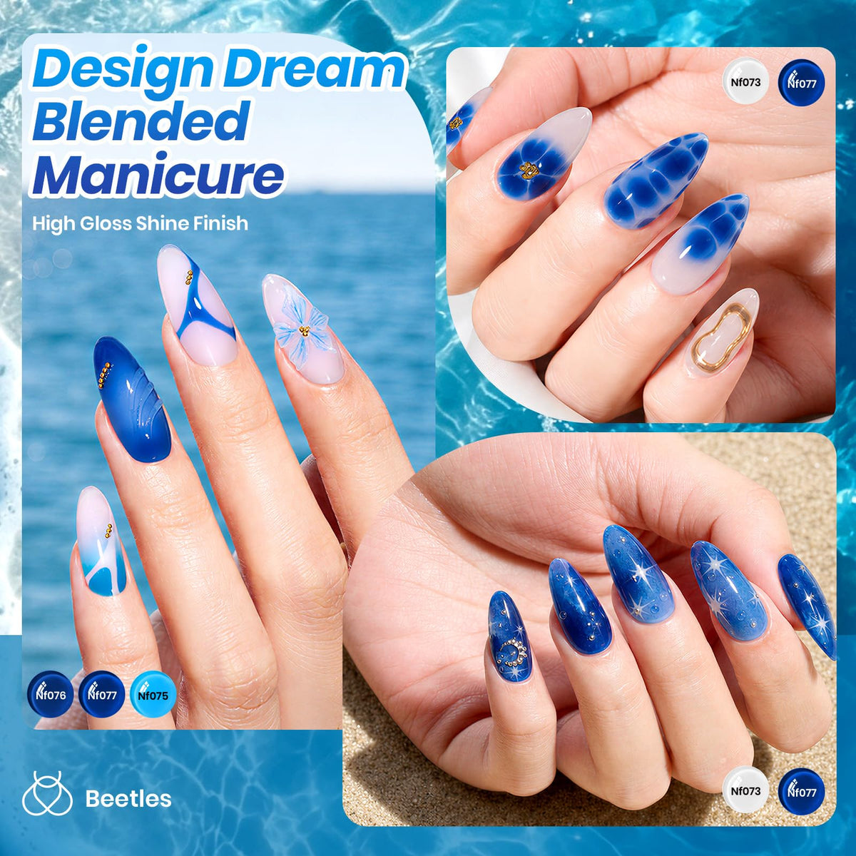 beetles Gel Polish packaging and included instructions