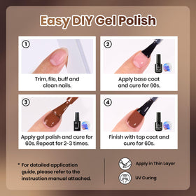 beetles Gel Polish packaging with product details