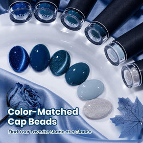 beetles Gel Polish packaging with six gel polish bottles