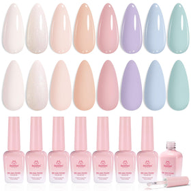 beetles Gel Polish Pastel Gel Nail Polish Set front view