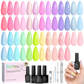 beetles Gel Polish Pastel Gel Polish Set with 25 vibrant colours