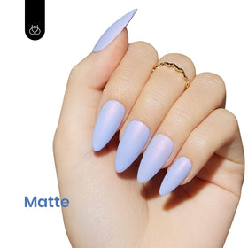 beetles Gel Polish Periwinkle Gel Nail Polish 15ml application on nails