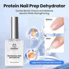 beetles Gel Polish Protein Nail Dehydrator application