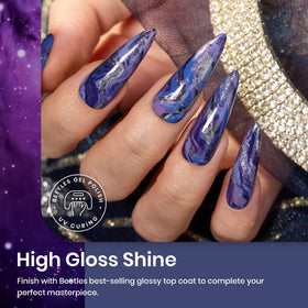 beetles Gel Polish purple shade from Lost Universe Series