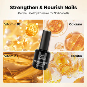 beetles Gel Polish Rubber Base Gel 15ml with manicure set
