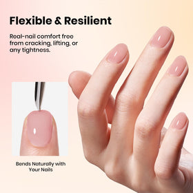 beetles Gel Polish rubber base gel texture