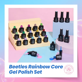 beetles Gel Polish set beautifully packaged for gifting
