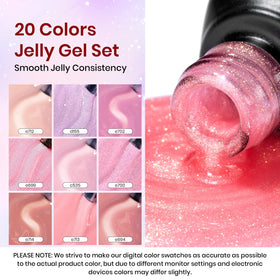 beetles Gel Polish set displayed on a vanity
