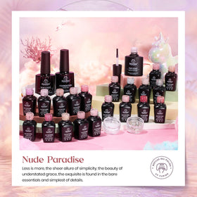beetles Gel Polish set displayed with accessories