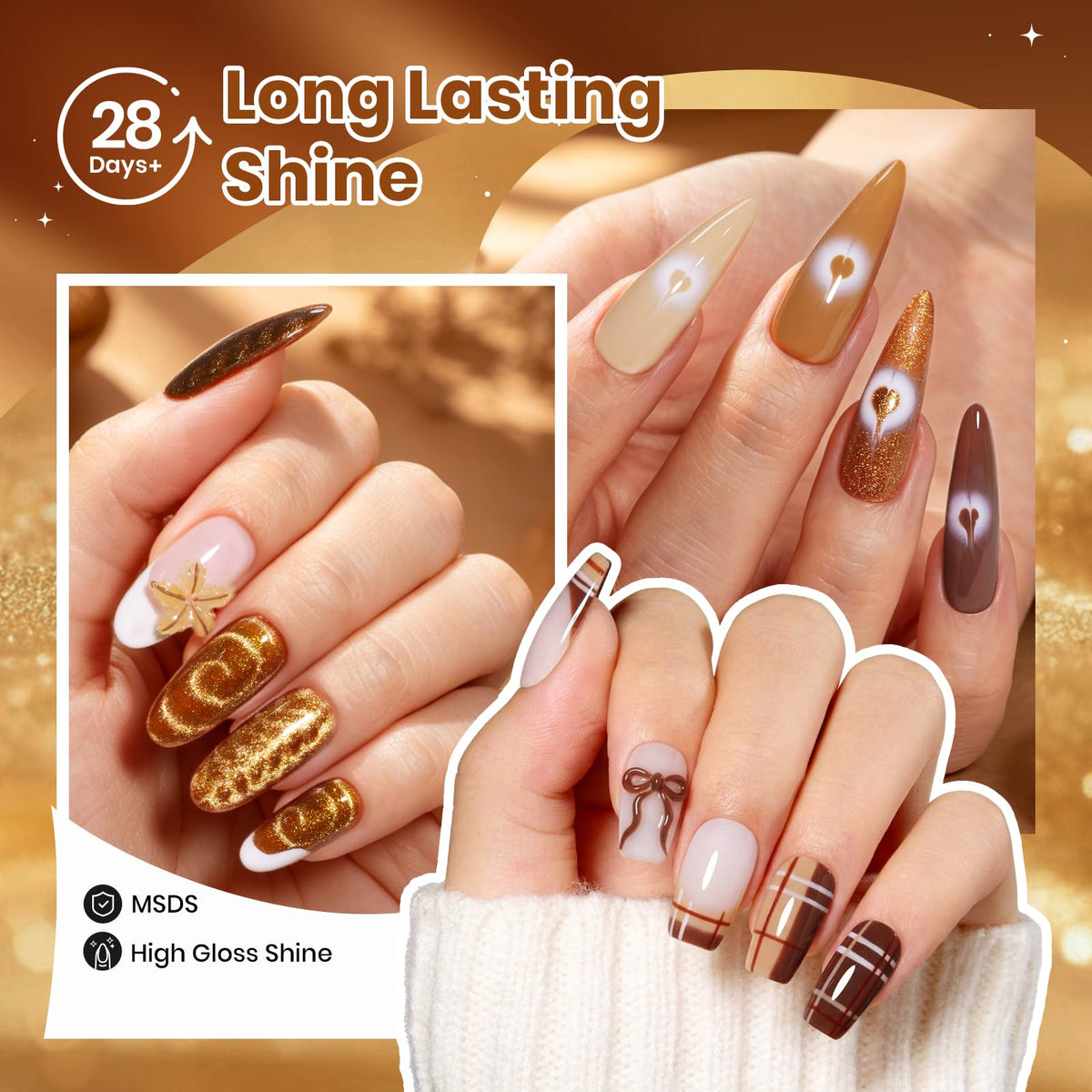 beetles Gel Polish set displayed with minimalist outfit