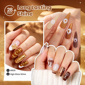 beetles Gel Polish set displayed with minimalist outfit