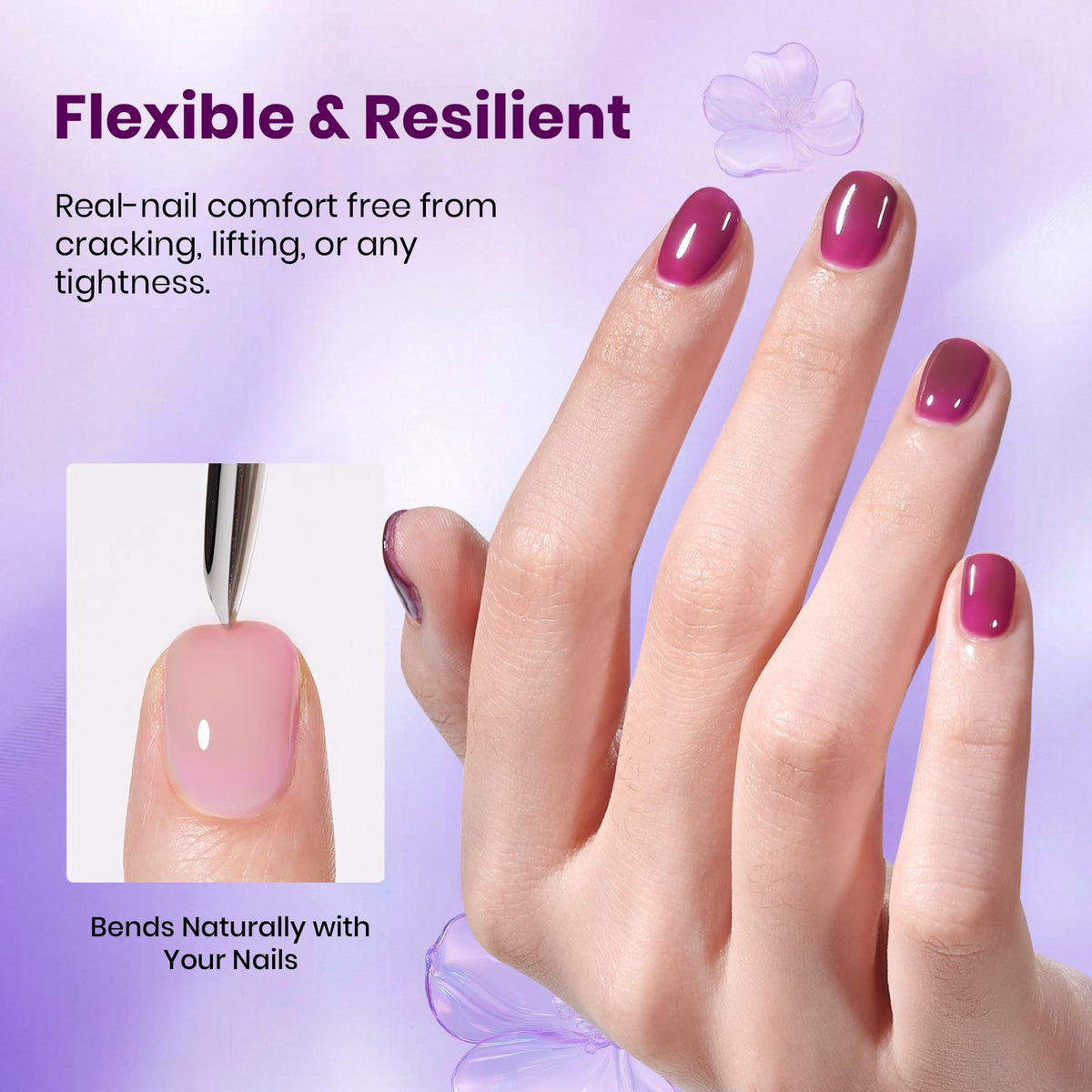 beetles Gel Polish set displayed with nail art tools
