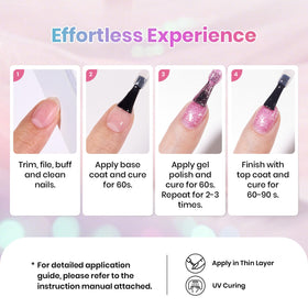 beetles gel polish set packaging and contents