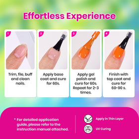 beetles Gel Polish set packaging with 20 colors
