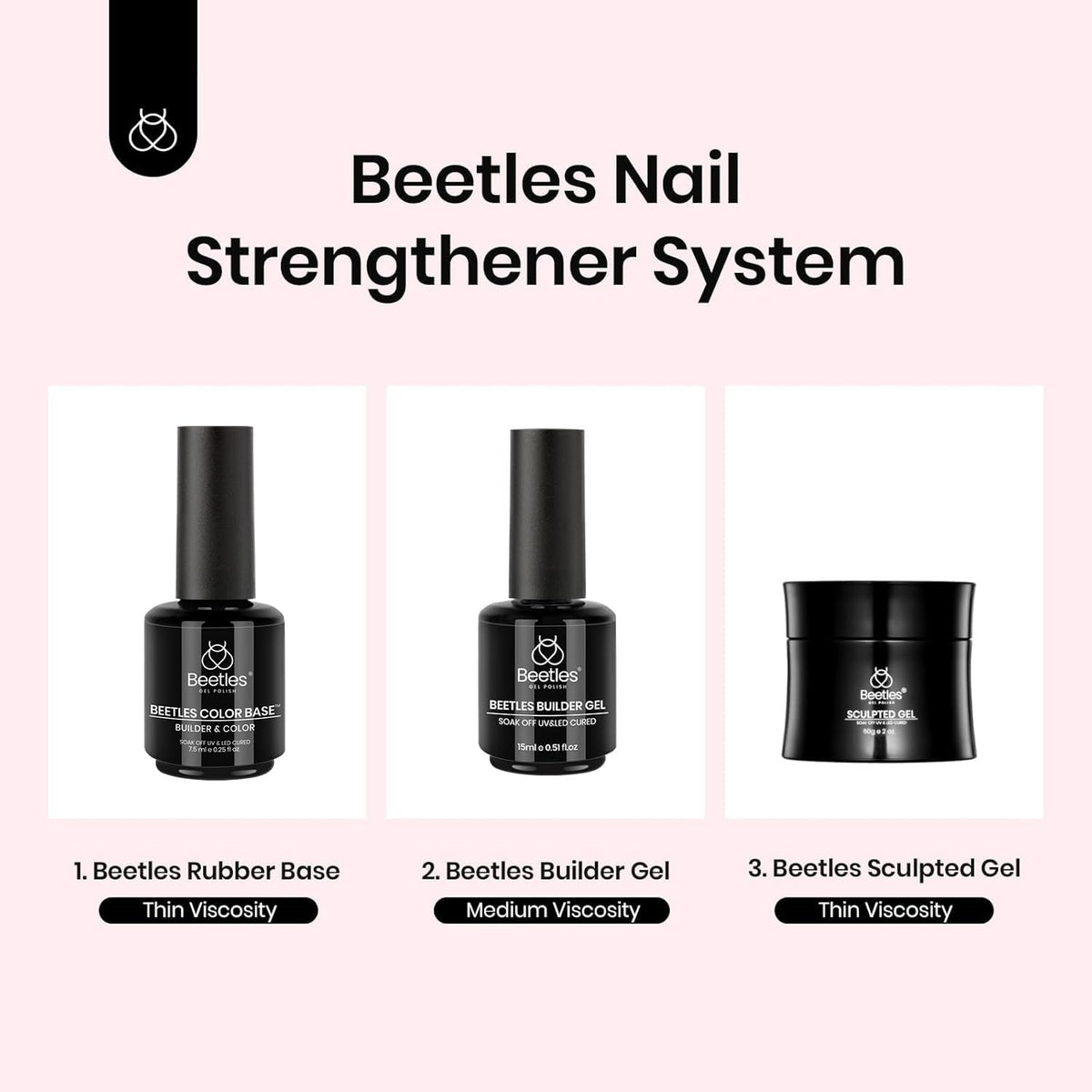 beetles Gel Polish set with accessories