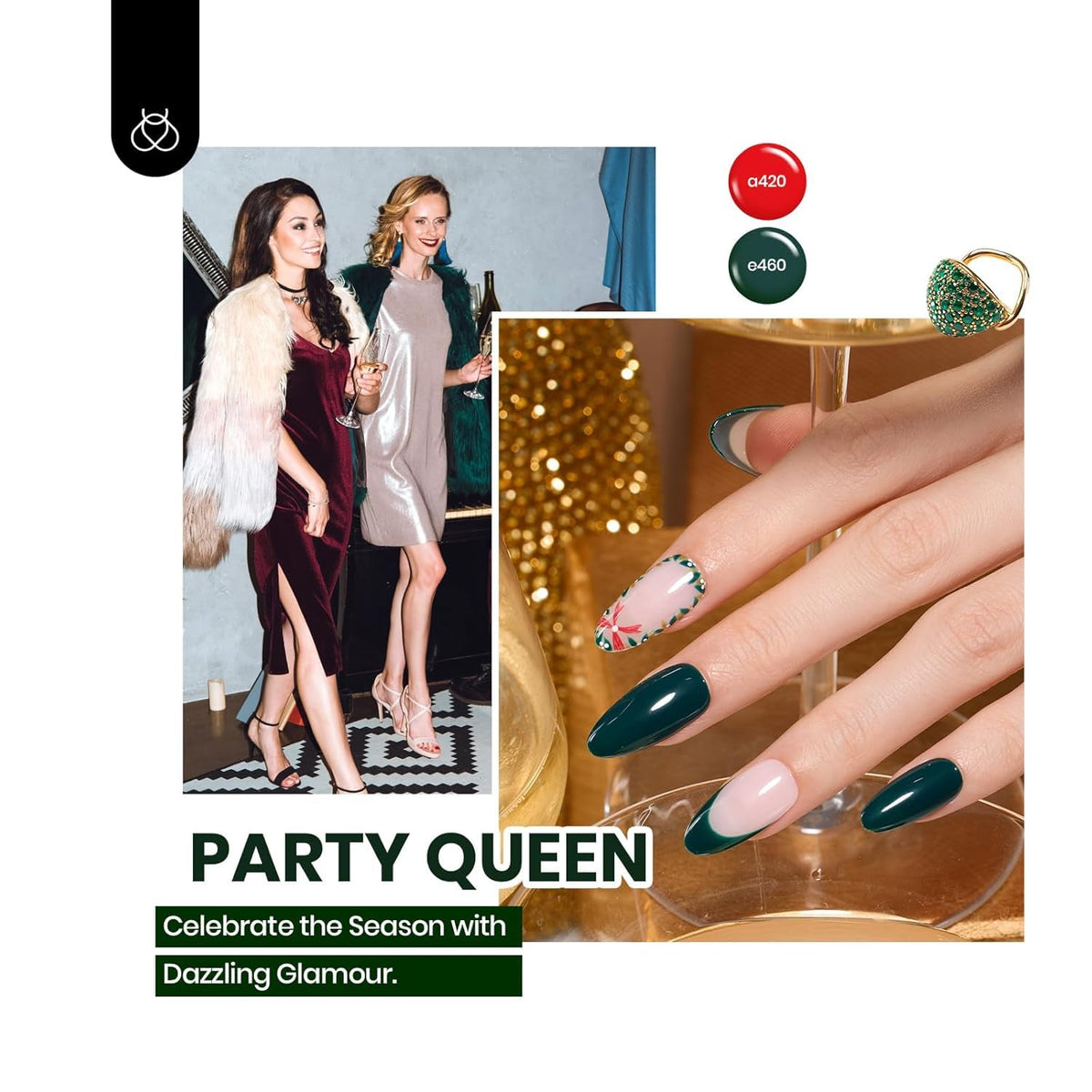 beetles Gel Polish set with base and top coats
