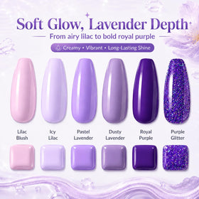 beetles Gel Polish set with decorative background