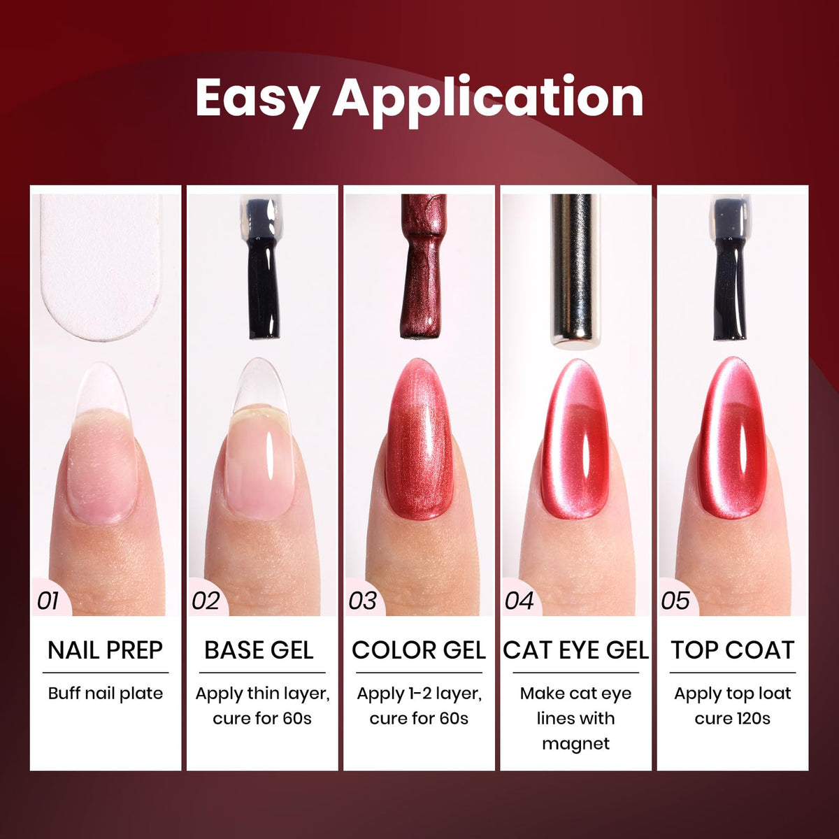 beetles Gel Polish set with nail art tools