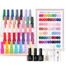 beetles Gel Polish Shifting Lights 36 colours nail polish bottles