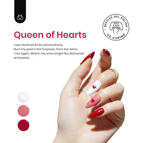 beetles Gel Polish soft pink colour swatch