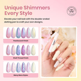 beetles Gel Polish soft pink gel polish in bottle