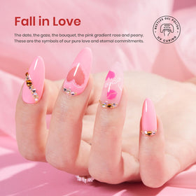 beetles Gel Polish soft pink shade bottle