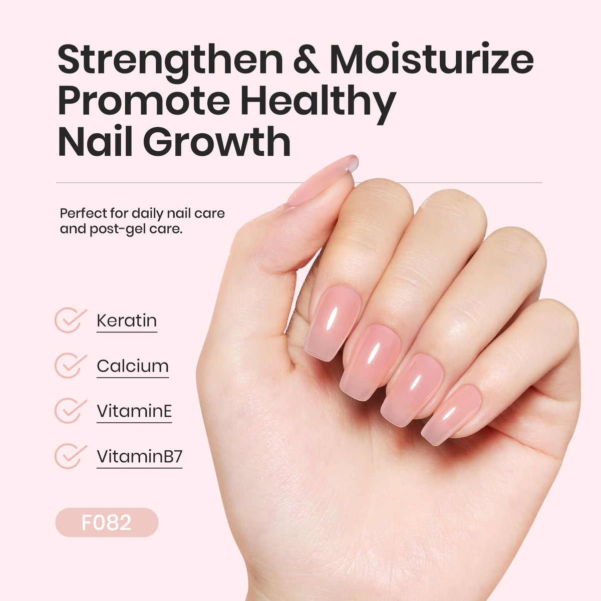 beetles Gel Polish soft rose shade bottle