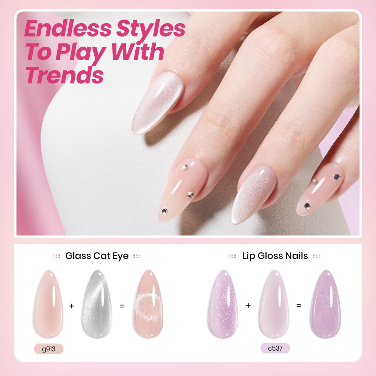 beetles Gel Polish Soft Tint Nude Gel Nail Polish Set packaging