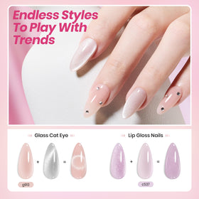 beetles Gel Polish Soft Tint Nude Gel Nail Polish Set packaging