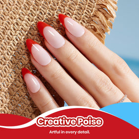 beetles Gel Polish Sunburn Red in gift box