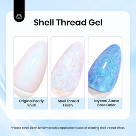 beetles Gel Polish Swirling Clouds 15ML with nail art tools