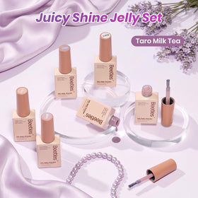 beetles Gel Polish Taro Milk Tea gel polish set with tools