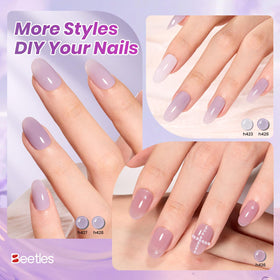 beetles Gel Polish Taro Milk Tea packaging details