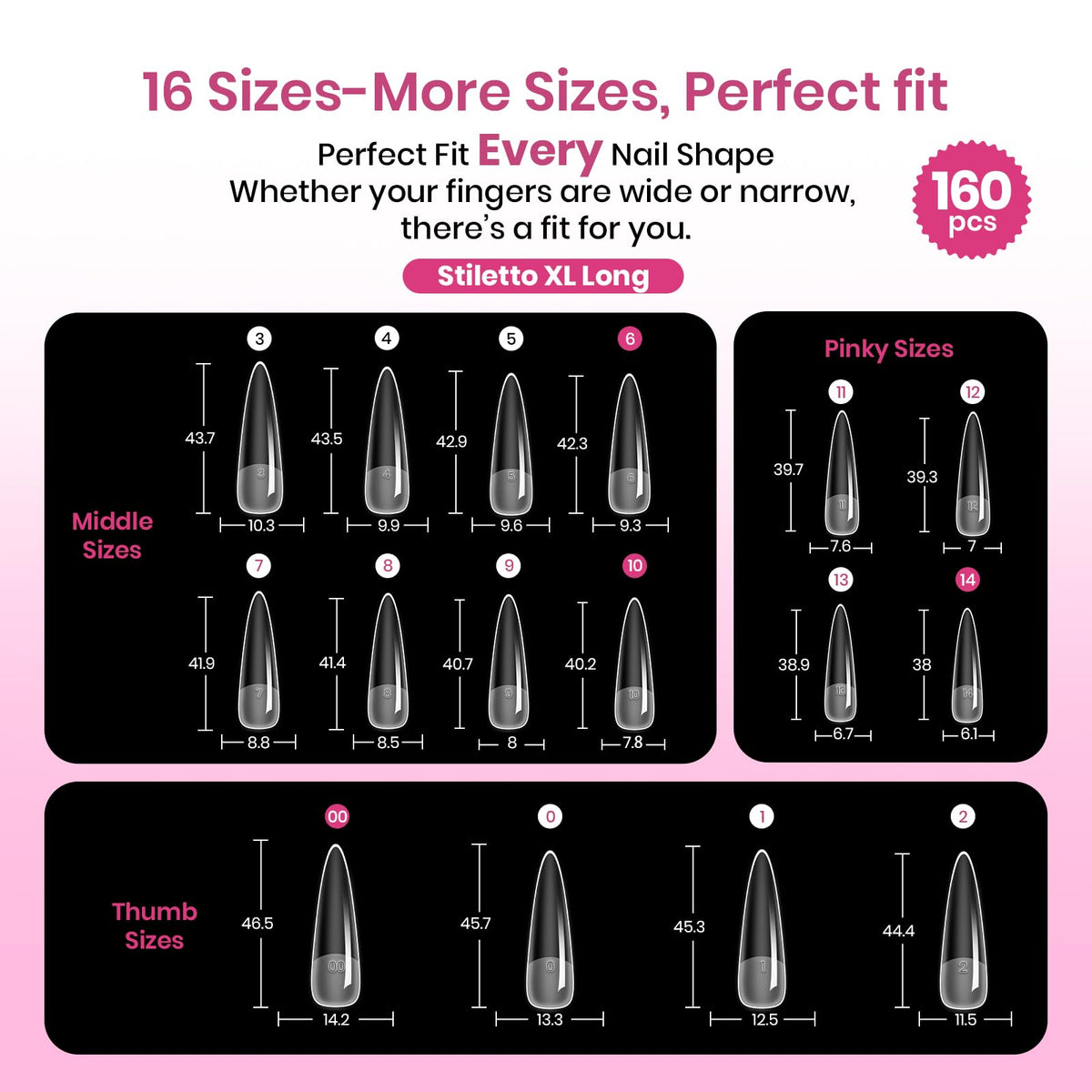 beetles Gel Polish Tipex Instant Apex Nail Tips displayed on a table