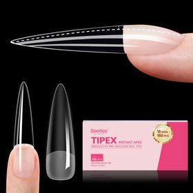 beetles Gel Polish Tipex Instant Apex Nail Tips front view