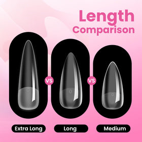 beetles Gel Polish Tipex Instant Apex Nail Tips in use on nails