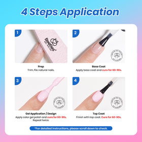 beetles Gel Polish trendy nail art examples