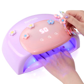 beetles Gel Polish UV Nail Lamp front view in candy purple