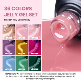 beetles Gel Polish various jelly gel nail polish colours