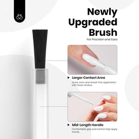 beetles Gel Polish White Gel Polish packaging details