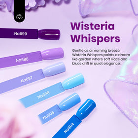 beetles Gel Polish Wisteria Whisper Collection purple shade