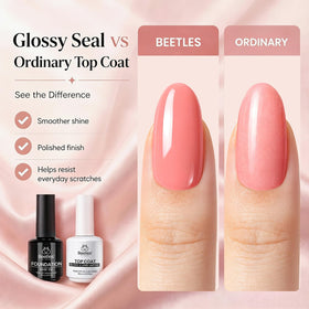 Beetles Gel Top Coat 15ml bottle