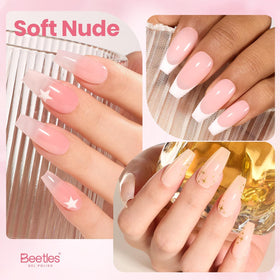 beetles Hard Gel Nail Extension Kit packaging and contents