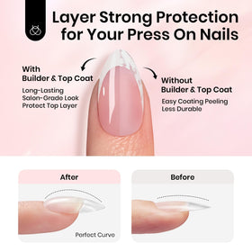 beetles HEMA-Free Nail Extension Kit packaging details