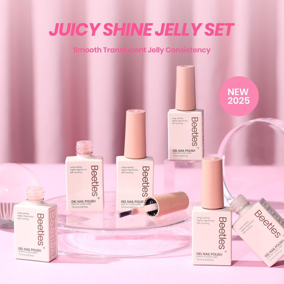 beetles Jelly Gel Nail Polish application tools