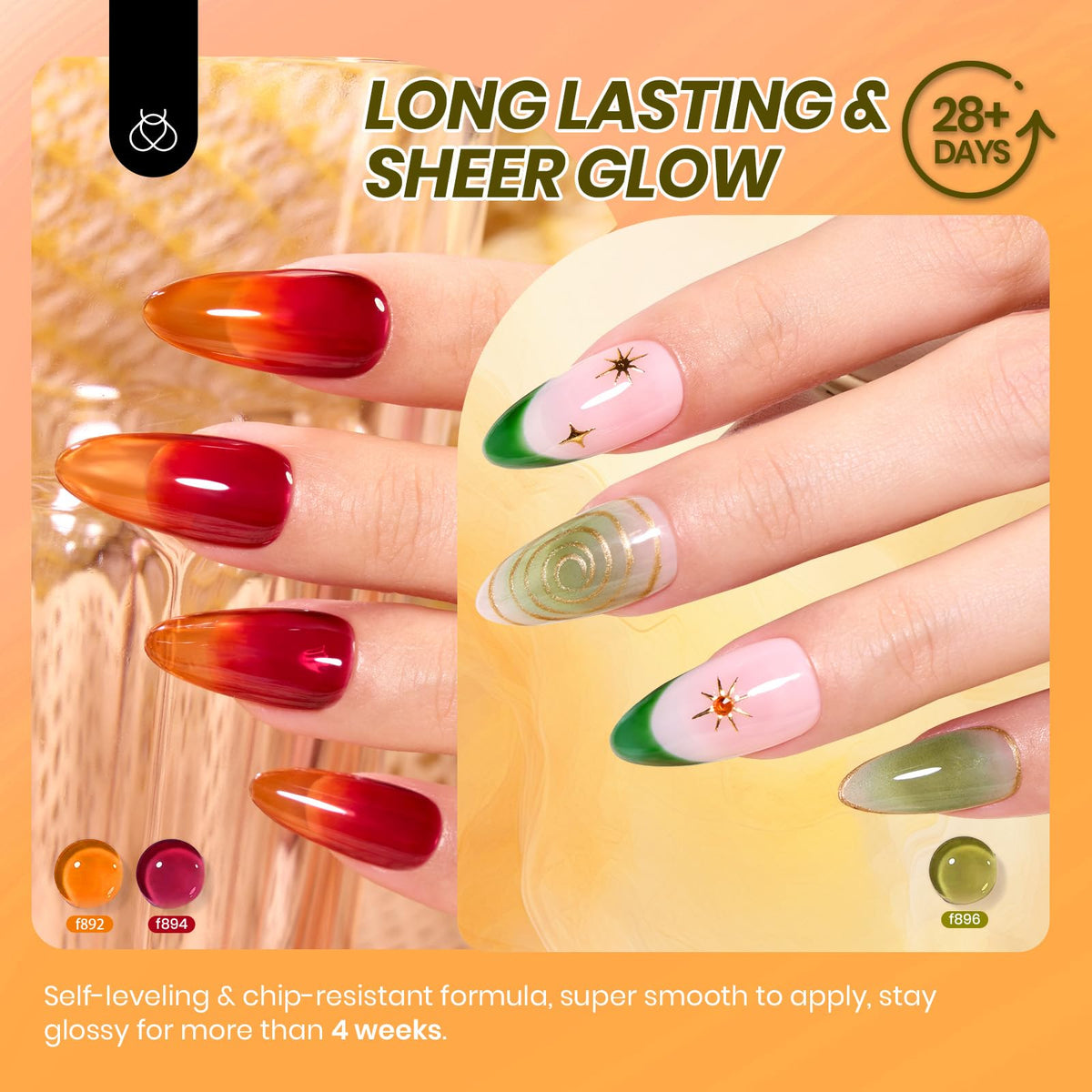Beetles Jelly Gel Nail Polish Set packaging