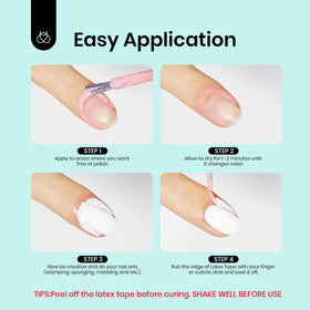 beetles Liquid Latex Cuticle Guard white bottle close-up