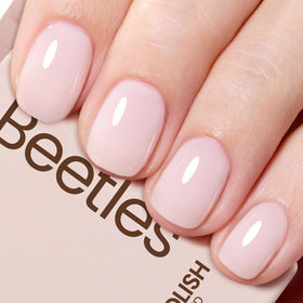 beetles Milky Pink Gel Nail Polish 15ml front view
