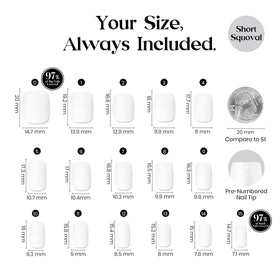 beetles Milky White Press On Nails alongside nail art tools
