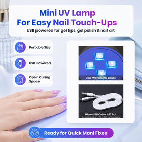 beetles Mini UV Light portable for on-the-go use